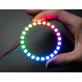 Adafruit NeoPixel Ring - 24 x WS2812 5050 RGB LED with Integrated Drivers